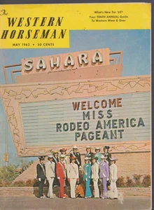 WESTERN HORSEMAN MAGAZINE May 1962 Miss Rodeo America Pageant issue - Picture 1 of 1