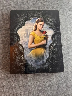 Disney Beauty And The Beast 4K/Blu-ray 2017 STEELBOOK live action Emma Watson - Image 1 of 3