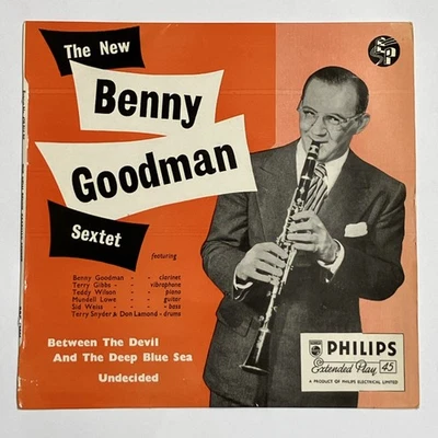 The New Benny Goodman Sextet - Undecided / Between The Devil - Philips 7" EP Foto 1 de 4