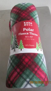 Neu Kane Home Polarfleece Überwurf 100 % Polyester 50" x 60" KOSTENLOSER VERSAND RN46931 - Bild 1 von 3