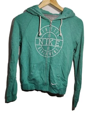 Chaqueta sudadera para mujer Nike The Athletic Dept talla XS azul verdoso verde Foto 1 de 4