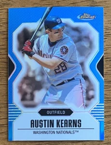 2007 Topps Finest Blue Refractor /399 Austin Kearns #125 Nationals  - Picture 1 of 2