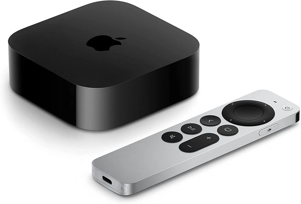 Apple TV 4K 3rd Gen. 64GB Media Streamer - Black, Wi-Fi