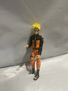 Bandai Anime Heroes Naruto Shippuden Uzumaki 6" Action Figure Loose Missing Foot - Picture 1 of 8