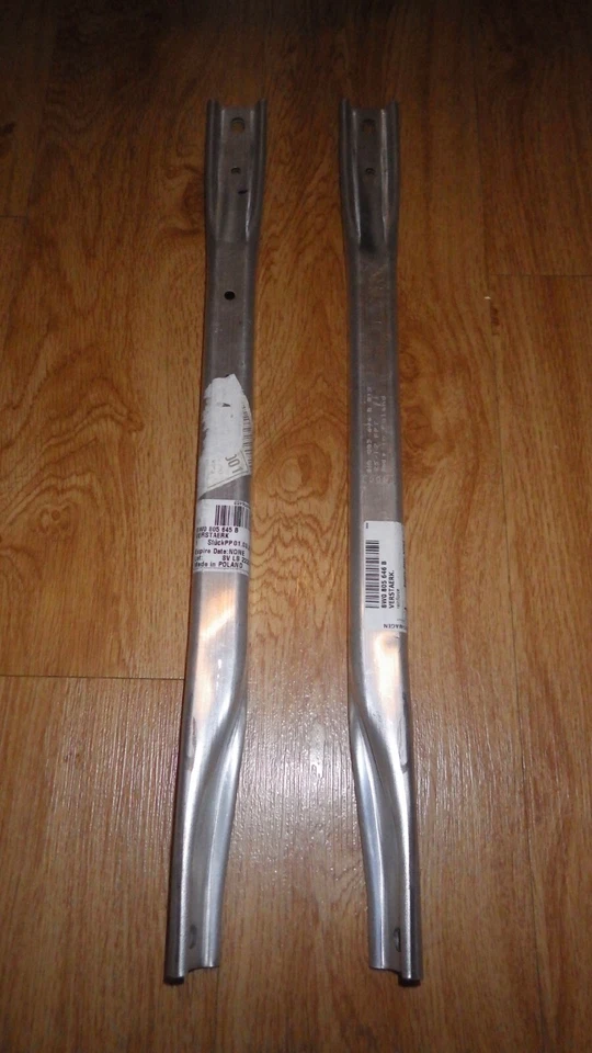 Pair New Genuine Audi A4 S4 A5 S5 Front Reinforcement Brackets Brace Bar Strut - Image 1 of 1