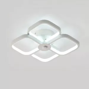 32W Plafoniera a LED Lampada da Soffitto 6500K Luce da Parete Quadrato Cucina - Foto 1 di 9