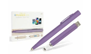 Connector Power Pen 700mAh, purple power pen charger, portable pen power bank - Afbeelding 1 van 1