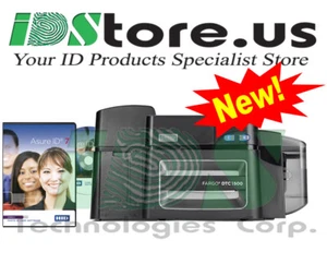 FARGO DTC1500 Dual Side Photo ID Card Printer - Picture 1 of 4