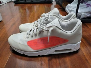 Nike Air Max 90 NS GPX Big Logo, Herren 10,5, Grey Crimson Infrared, AJ7182-001 - Bild 1 von 8