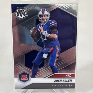 2021 Panini Mosaic Football 227 Josh Allen Card Base Holo NFL Buffalo Bills - Picture 1 of 2
