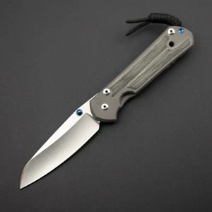 RARE! Chris Reeve Large Sebenza 21 Black Micarta Inlays, Insingo, w/ Full Kit - Picture 1 of 11