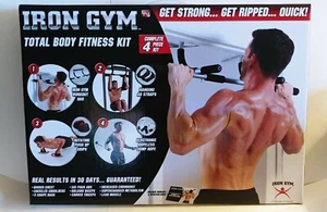 Iron Gym Total Body Fitness Kit Workout Training zu Hause komplett 4 tlg. System - Bild 1 von 4