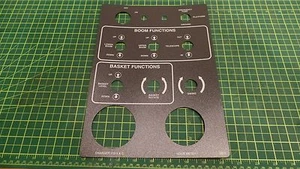 STRAT-O-LIFT SB-35R PIASTRA DECALCOMANIA PANNELLO DI CONTROLLO A TERRA 3675, SB35R, STRATO-LIFT - Foto 1 di 5