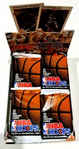 1991-92 NBA HOOPS Basketball Series 1 (4 Pack Lot) - Brand New - Factory Sealed - Picture 1 of 4