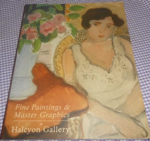 Fine Paintings & Master Graphics Halcyon Gallery Exhibition Brochure Book - Picture 1 of 2