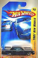 HOT WHEELS 2007 NEW MODELS '64 LINCOLN CONTINENTAL #22/36 WHITE FACTORY SEALED