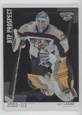 2002 ITG Be A Player Between the Pipes Silver Missing Serial Number Jan Lasak
