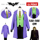 Joker Batman The Dark Knight Heath Ledger Cosplay Costume Halloween Party Suit