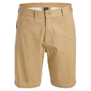 Mens Cotton Flex Stretch 4-Pockets Chino Shorts (Sizes 30-42) NEW FREE SHIPPING - Picture 1 of 14