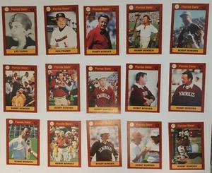 Lot Of 16 1991 Collegiate Coll Cards FL St. Seminoles B Bowden-R Fraser-L Corso - Picture 1 of 5