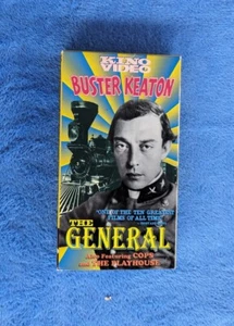 THE GENERAL VHS Tape Comedy B&W Silent The Playhouse Cops Buster Keaton - Picture 1 of 3