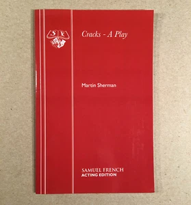 CRACKS: A PLAY, Martin Sherman 2015 Playscript Book High Grade New Condition - Imagen 1 de 2