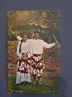 French polynesia c1910 Tahiti native couple Titi & Mata vintage postcard 