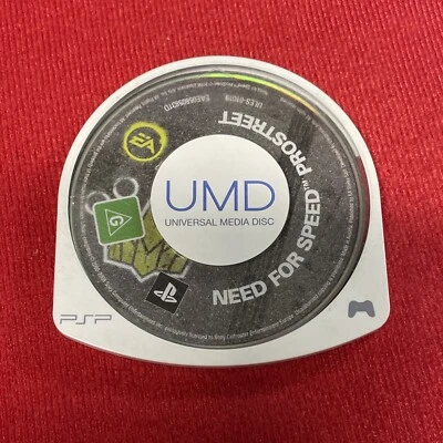 Need for Speed: ProStreet (Sony PSP, 2008) Game Only Region 2  Works Worldwide - Image 1 of 2