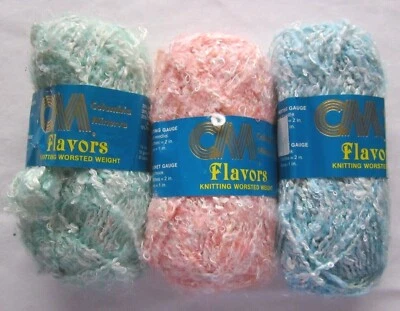 Columbia Minerva Flavors Knitting Worsted Weight Yarn~ 1.75 oz.~YOU CHOOSE COLOR - Image 1 of 2