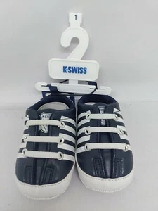 K-SWISS Baby Booties Sneakers Navy Blue Size Size 1(0-3M) - Picture 1 of 4