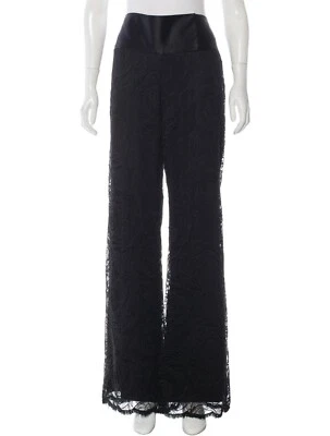 Monique Lhuillier Lace Flare Pants Sz L - Image 1 of 3