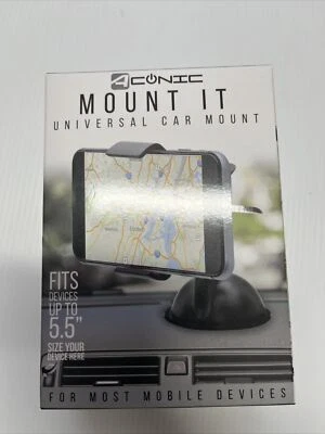 ACONIC  MOUNT IT UNIVERSAL CAR MOUNT Fits devices up to 5.5" - Image 1 of 4