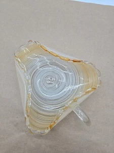 Vintage Italian Venetian Murano Nappy Dish, Candy Dish - Picture 1 of 8