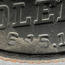 2023 P Bessie Coleman American Women Quarter Error, Struck - through Grease, 25c