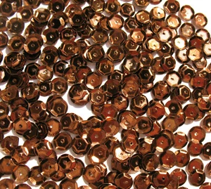 Chocolate Brown Medium - Craft Medley 6mm Metallic Cup Sequins - Bild 1 von 10