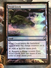 1x Foil Vivid Creek Premium Deck Series: Slivers MP MTG Magic x1 MKE
