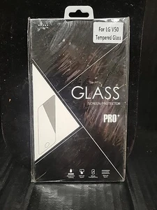 Tempered Glass Screen Protector Lens Shield Protector Film LG V50 - Picture 1 of 4