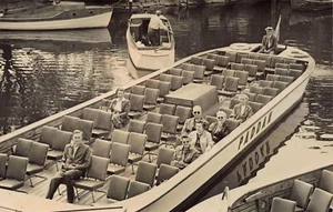 RPPC Göteborg Schweden? "Paddan" Sightseeing Cruise Vintage PC - Bild 1 von 2