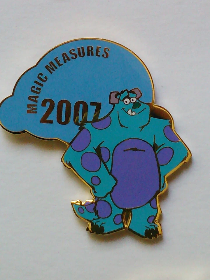 2007 Disneyland Cast WDTC MAGIC Measures Monsters Inc Sully LE 250 Pin, PP 60369 - Image 1 of 1
