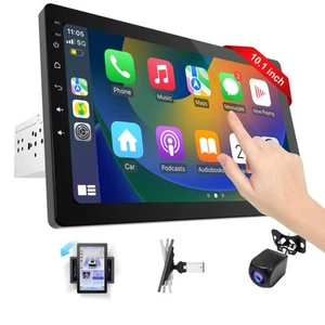 10.1 Inch Rotatable Carplay Screen for Car and Android Auto,Single Din Car St... - Afbeelding 1 van 8
