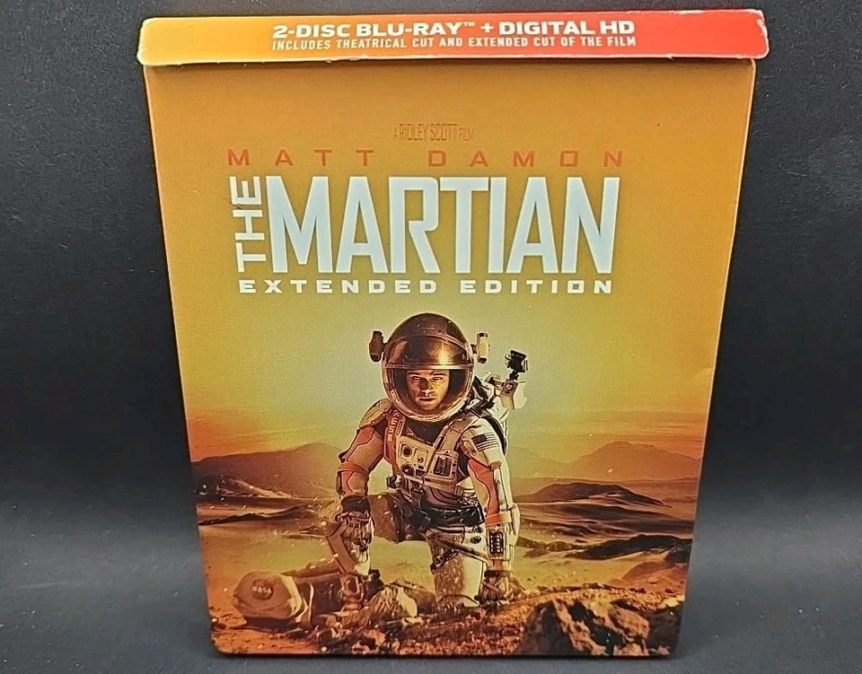 The Martian Extended Edition Steelbook (2-Blu-ray) RARE - Image 1 of 4