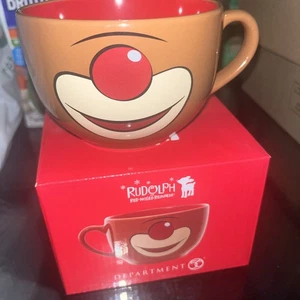 Department 56 Rudolph the Red Nosed Reindeer Mug In Box New - Picture 1 of 3