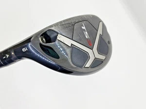 TITLEIST TS3 HYBRID 19° LH MEN'S GOLF CLUB HZRDUS SMOKE STIFF NEW LAMKIN GRIP - Picture 1 of 15