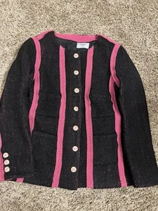 Chanel black and purple tweed - Picture 1 of 5