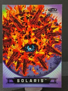 2025 Upper Deck Fleer Brilliants Superman PURPLE Parallel #84 Solaris - Imagen 1 de 1