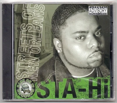 STA-HI Streets Of New Orleans CD SEALED Gangsta Rap G-Funk Bank On It Records — 第 1/2 张图片