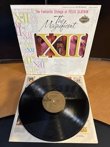 [JAZZ/POP]~VG+ LP~FELIX SLATKIN~The Magnificent XII~[1961~LIBERTY~Issue] B1 EX - Picture 1 of 3