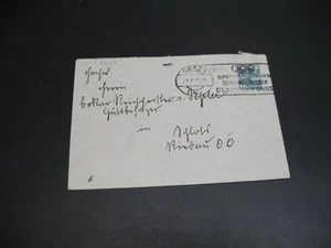 Austria 1935 olympic slogan cancel cover *14067 - Picture 1 of 2