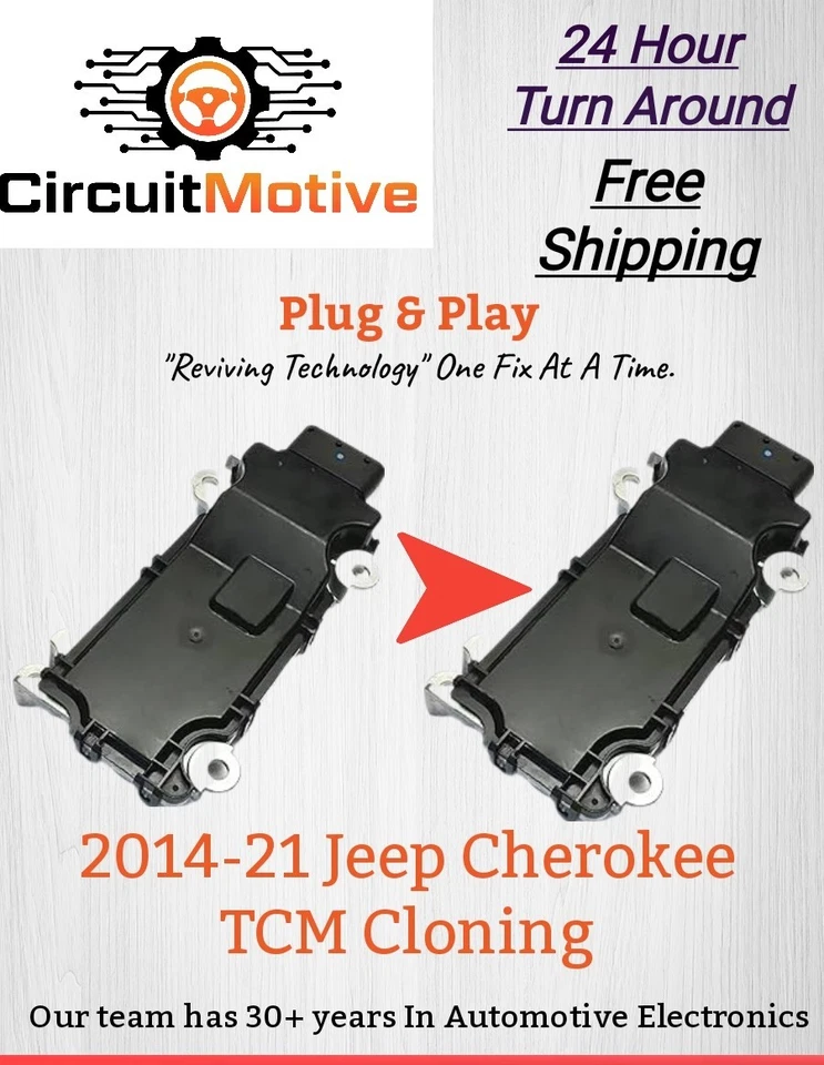 2014-21 JEEP WRANGLER TRANSMISSION TCM CLONING - Image 1 of 1