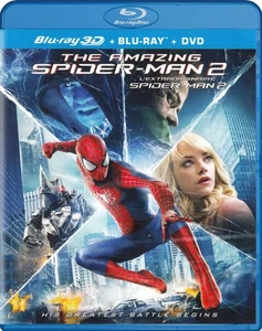 The Amazing Spider-Man 2 (Blu-ray 3D + Blu-ray + DVD) (Bilingual) (Blu-ray) Blu- - Picture 1 of 2